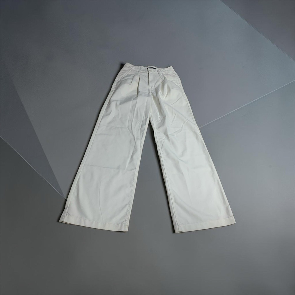 Vans Alder Relaxed Pleated Pants Elm Beige Women's Size 24